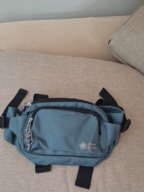 Alpine Design Slate Green Waist Bag - Men's Belt Pack